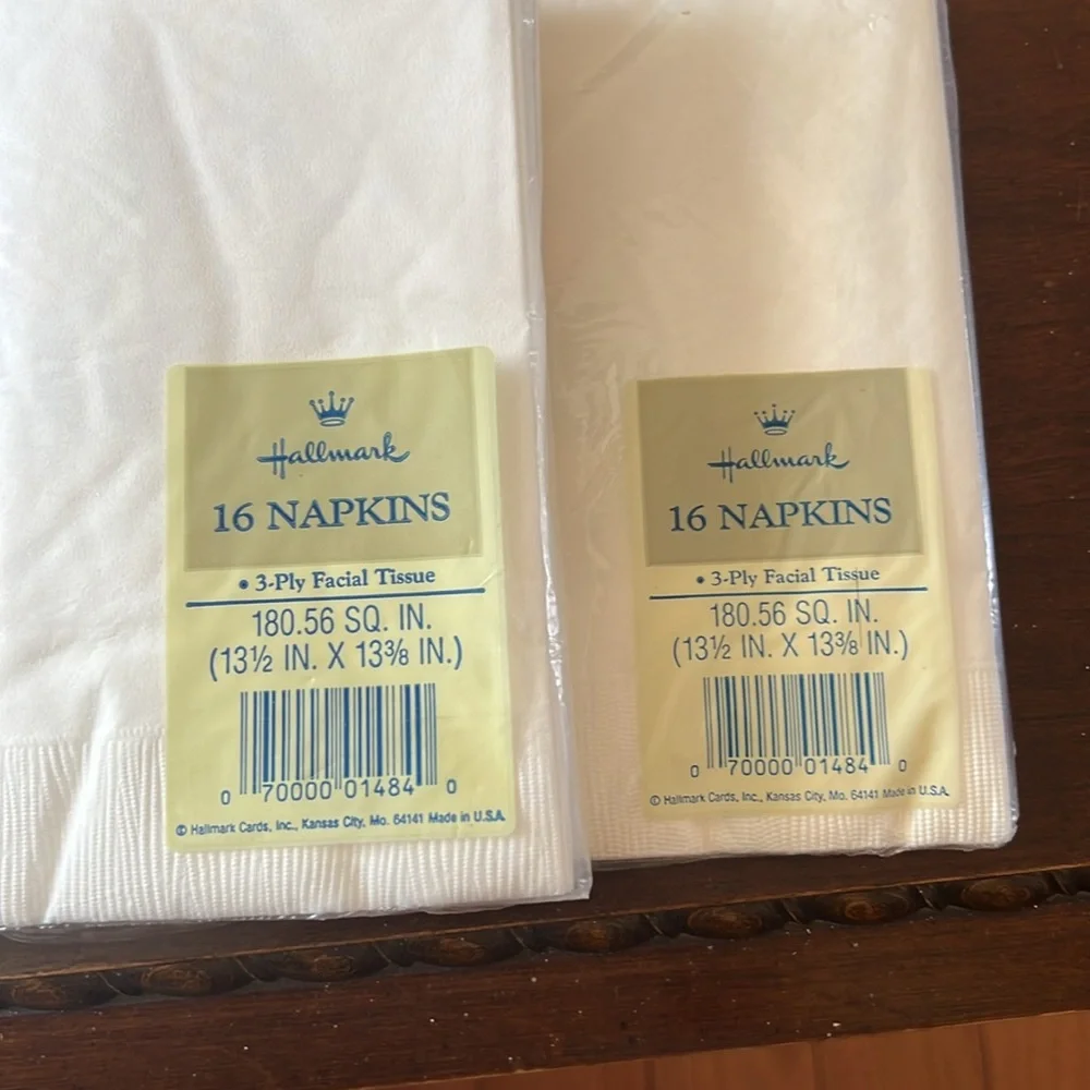 Hallmark Baby Shower paper napkins, 2 packs of 16